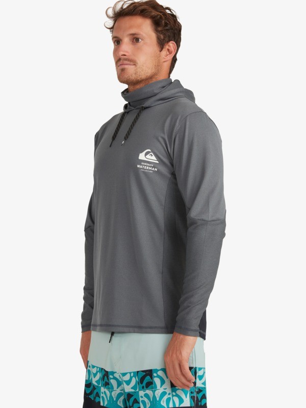 Waterman Angler Hooded Long Sleeve UPF 50 Surf T-Shirt