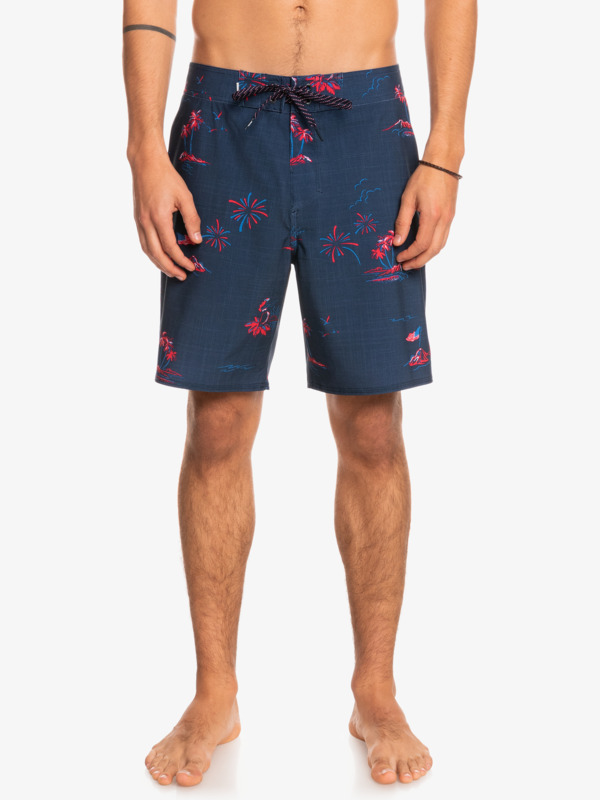 SurfSilk Piped 18" Boardshorts
