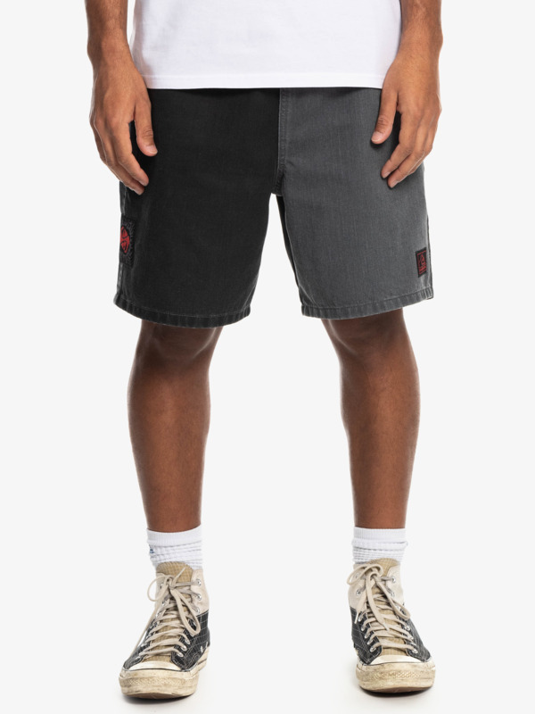 Quiksilver x Stranger Things Trailer Park Elasticized Shorts