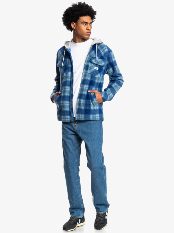 Super Swell Hooded Fleece Zip-Up Jacket