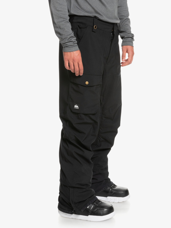 Utility Shell Black Snow Pants