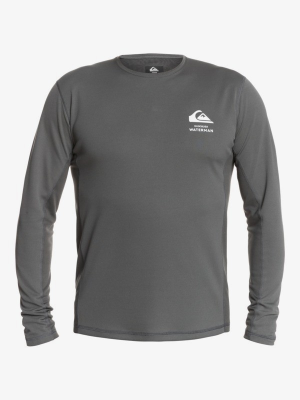 Waterman Bamboo Check Long Sleeve UPF 50 Surf Tee