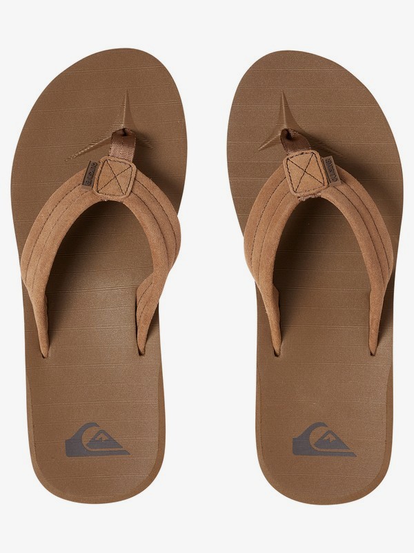 Carver Suede Leather Sandals