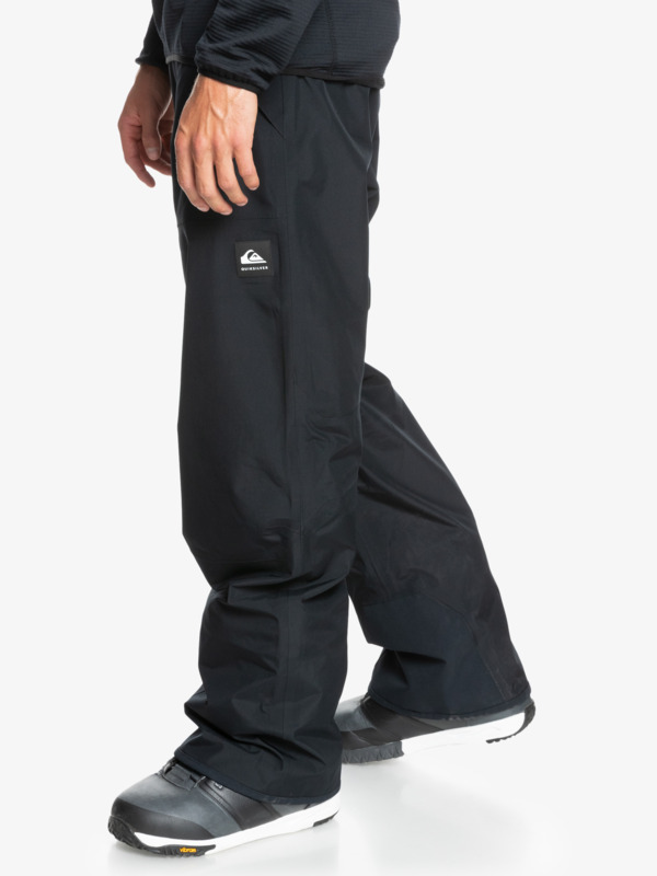 Mission Shell Pro 3L Gore-Tex® Black Snow Pants