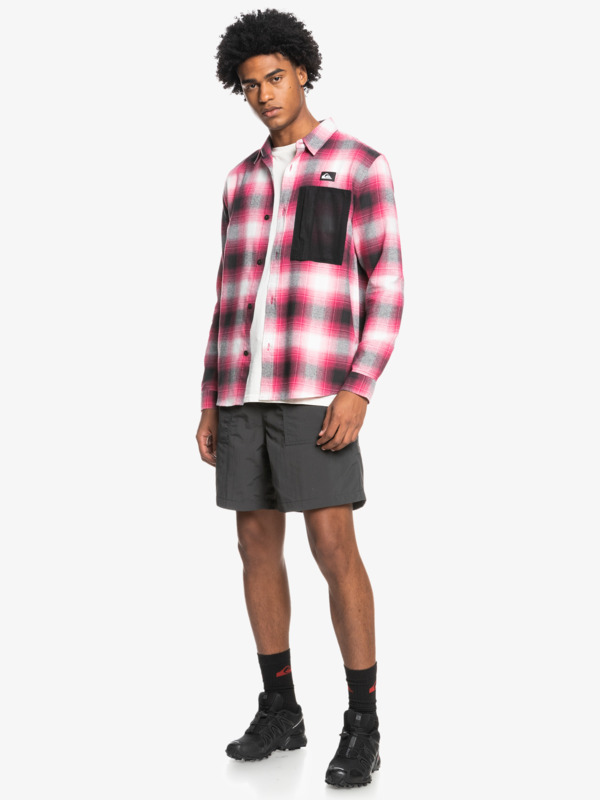 Night Hike Long Sleeve Flannel Shirt