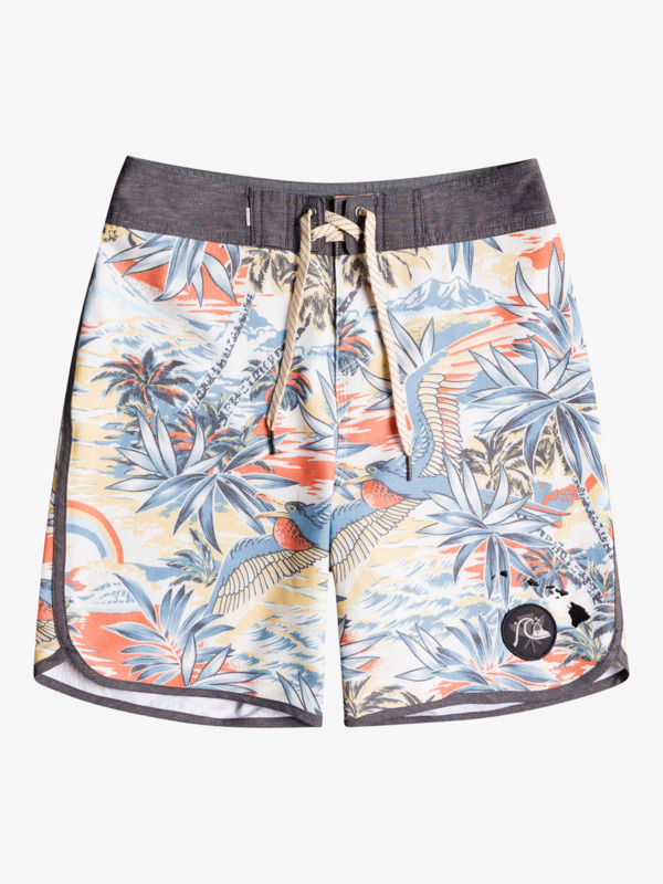 Boy's 8-16 HEMPSTRETCH Hawaii Scallop 17" Boardshorts