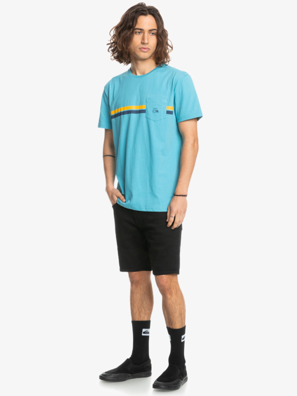 Striped Flow Pocket T-Shirt