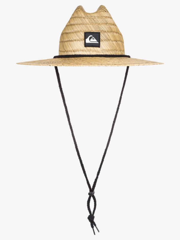 Pierside Straw Lifeguard Hat