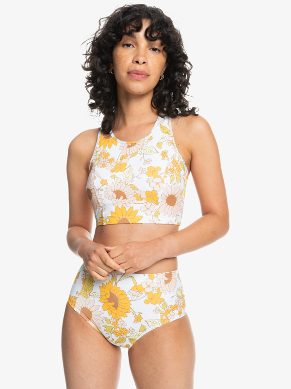 Quiksilver Womens Crop Top Bikini Top