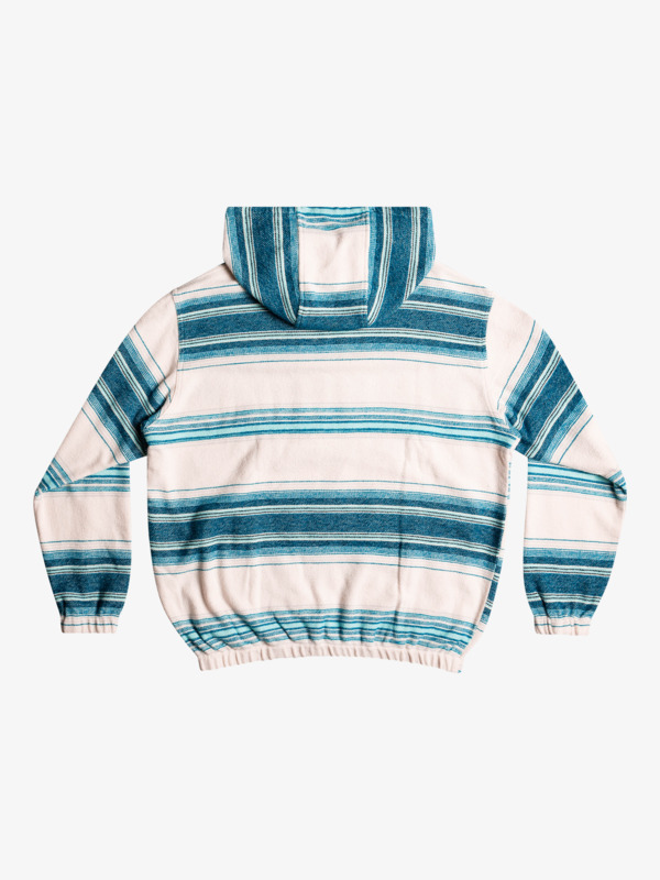 Neo Blue Half-Zip Popover Jacket