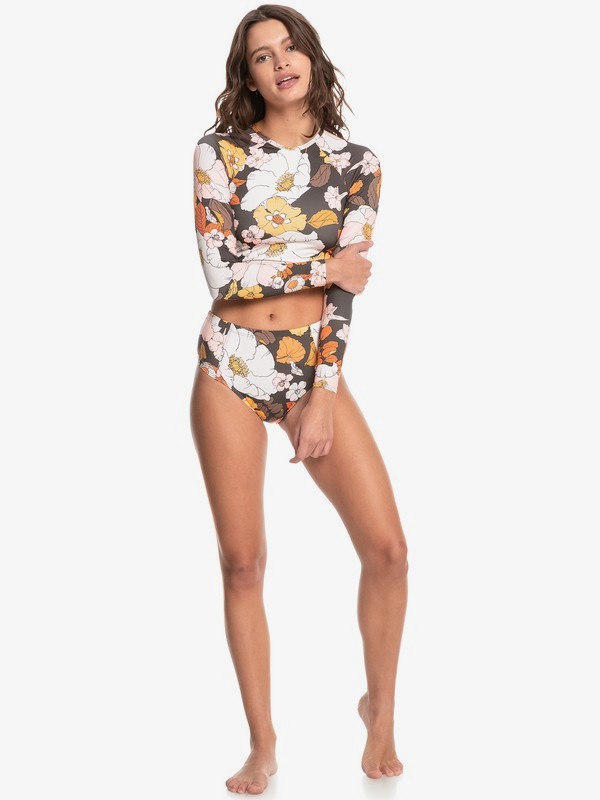 Quiksilver Womens Classic Long Sleeve Crop Surf Set