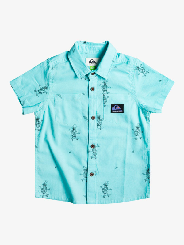 Boy's 2-7 Hello You Short Sleeve Shirt