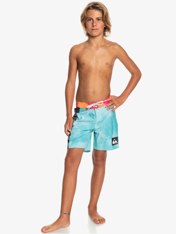 Boy's 8-16 SurfSilk Acid Wash 15" Boardshorts