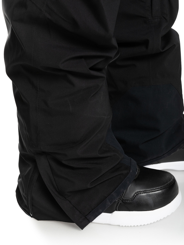 Utility Shell Black Snow Pants