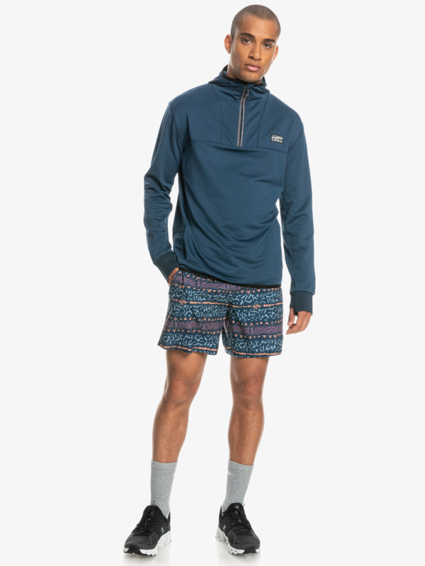 Steep Point Quarter-Zip Fleece Hoodie