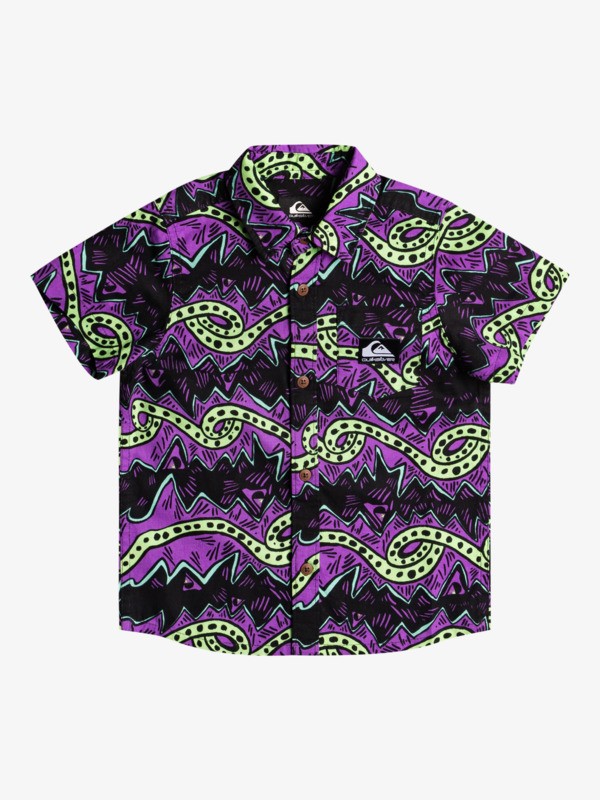 Boy's 2-7 SurfSilk Throwback Short Sleeve Shirt