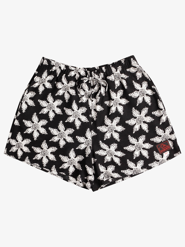 Quiksilver x Stranger Things Women's Upside Down Elastic Waist Shorts