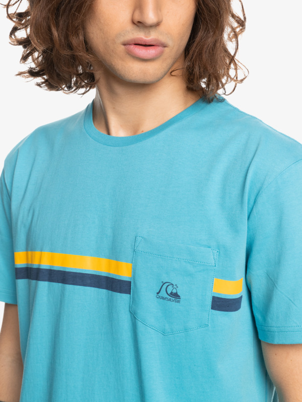 Striped Flow Pocket T-Shirt