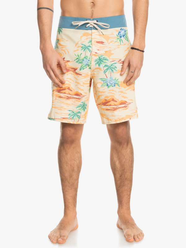 HEMPSTRETCH Scallop 19" Boardshorts