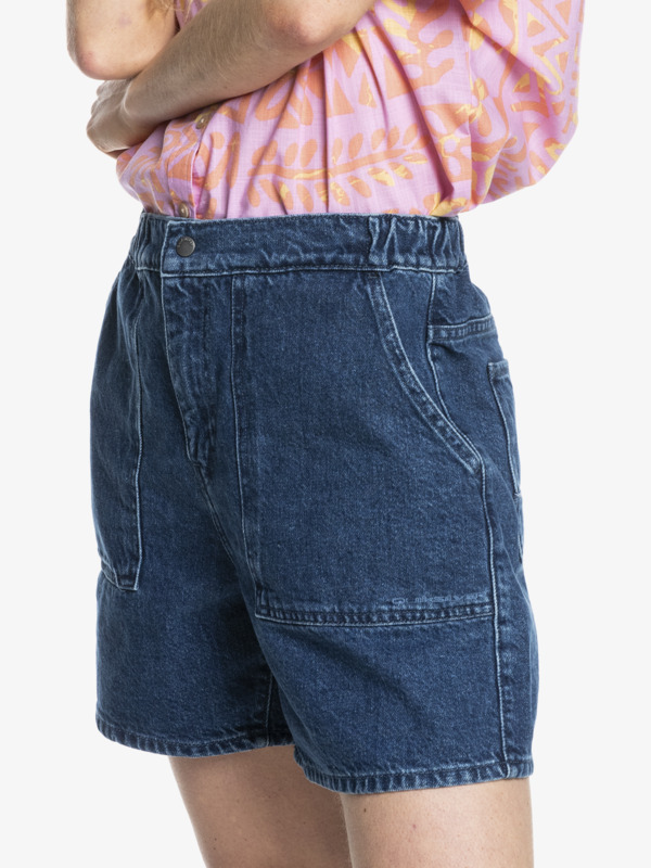 Quiksilver Womens Friendly Trip Denim Shorts