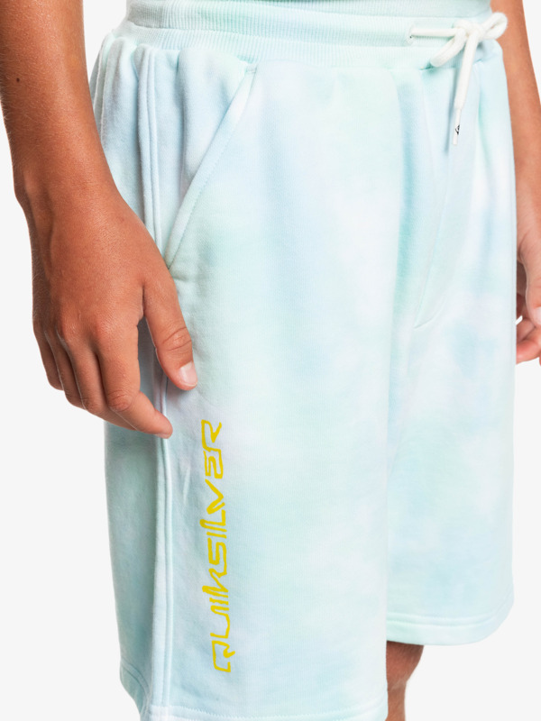 Boy's 8-16 Slow Dive Tie-Dye Shorts