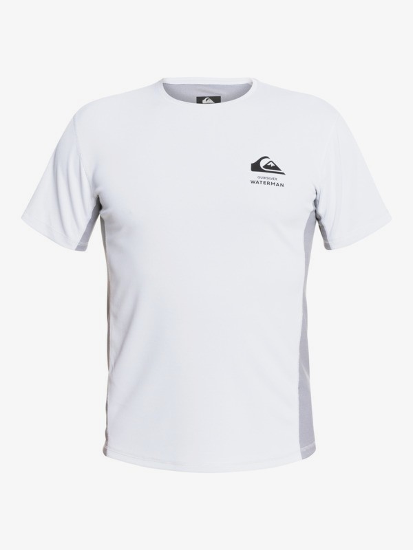Waterman Bamboo Check Short Sleeve UPF 50 Surf Tee