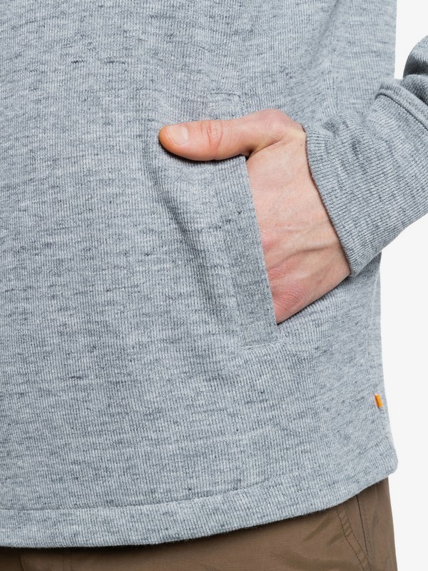 Waterman Pointsurf Zip Mock Neck Sweatshirt