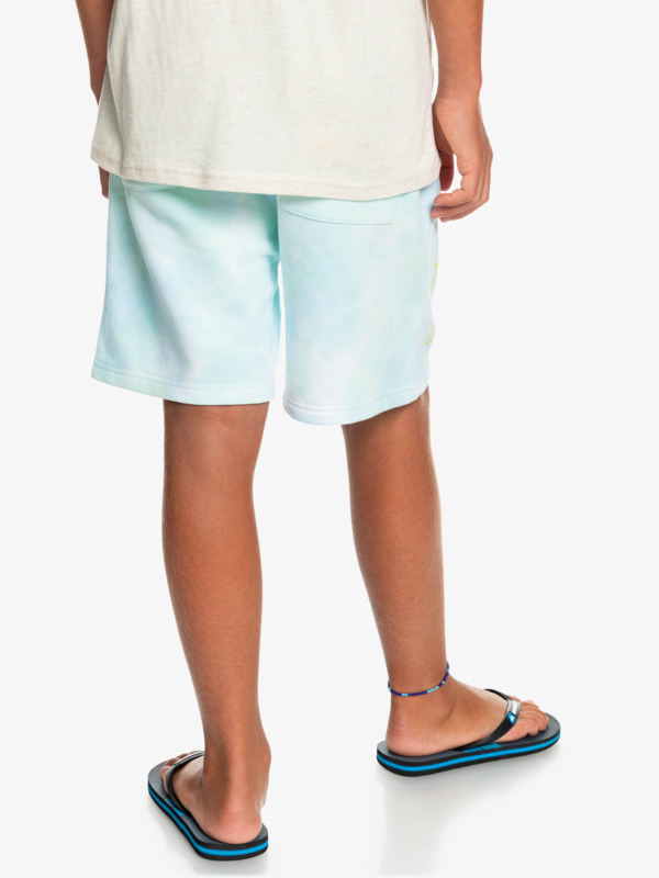 Boy's 8-16 Slow Dive Tie-Dye Shorts