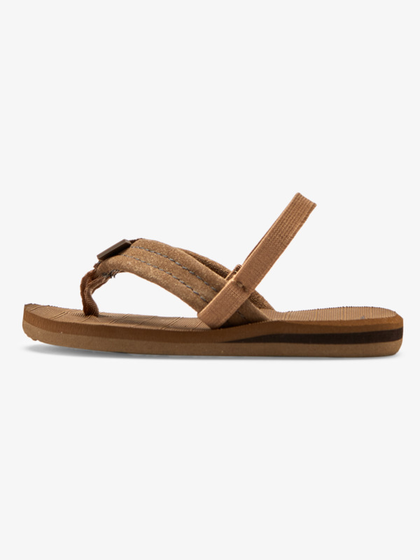 Toddler's Carver Suede Leather Sandals