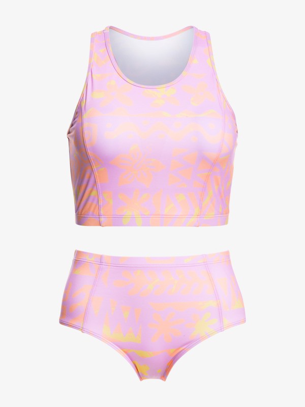 Quiksilver Womens Classic Tank Crop Surf Set