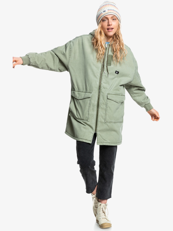 Quiksilver Womens Quiet Shelter Parka Jacket