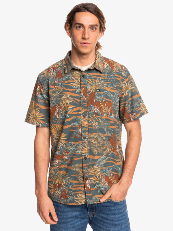 Tiger Tracks Short Sleeve Shirt