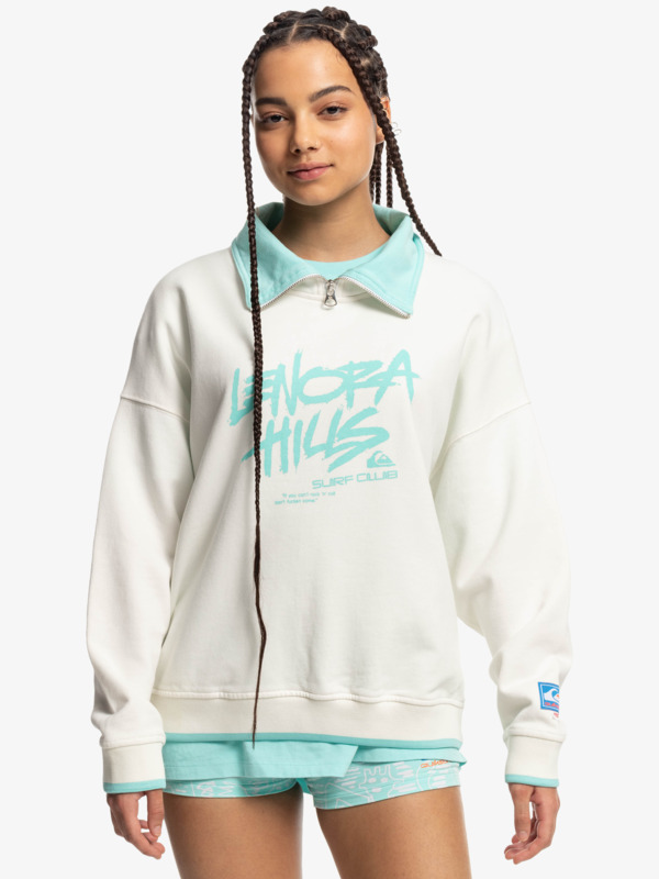 Quiksilver x Stranger Things Women's Lenora Half-Zip Sweatshirt