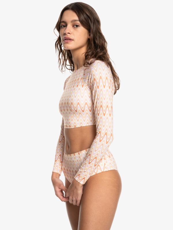 Quiksilver Womens Classic Long Sleeve Crop Surf Set