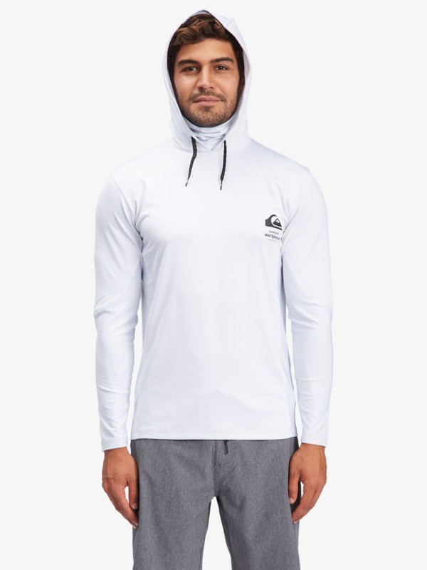 Waterman Angler Hooded Long Sleeve UPF 50 Surf T-Shirt
