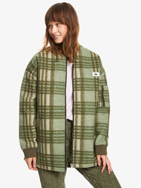 Quiksilver Womens High Forest Bomber Jacket