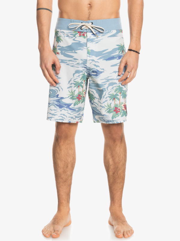 HEMPSTRETCH Scallop 19" Boardshorts