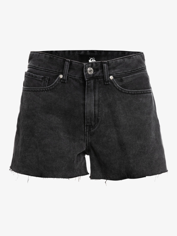 Quiksilver Womens Organic High Waist Denim Shorts