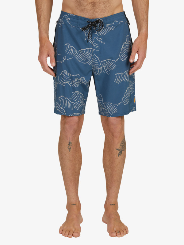 Waterman Paddler Print 19" Boardshorts