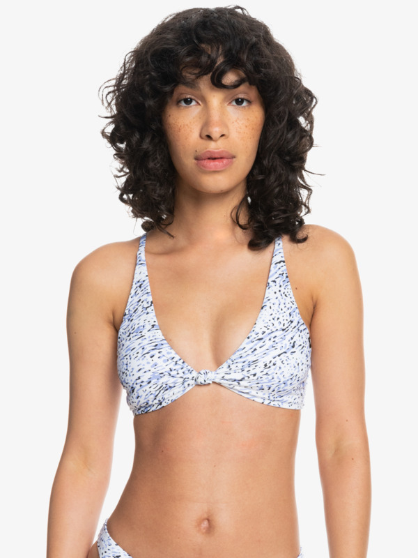Quiksilver Womens Classic Knotted Triangle Bikini Top