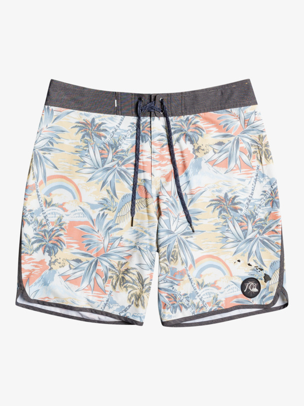 HEMPSTRETCH Hawaii Scallop 19" Boardshorts