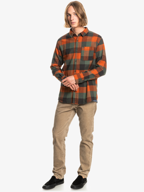 Motherfly Long Sleeve Flannel Shirt