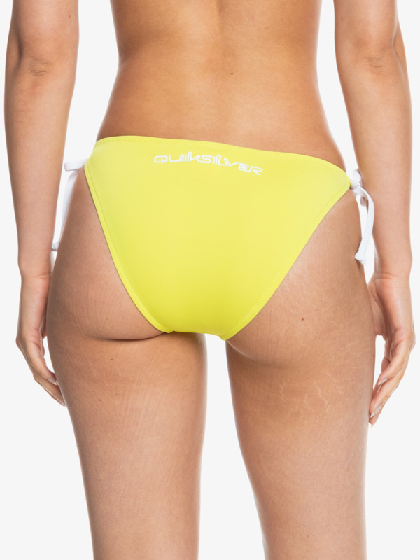 Quiksilver Womens Logo Tie-Side Bikini Bottoms