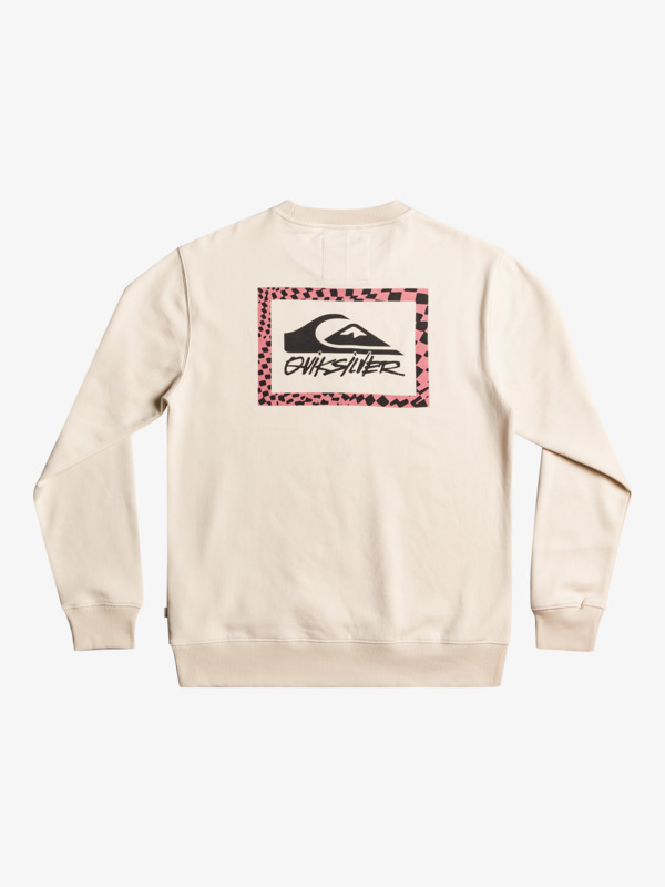 Checker Stamp Crewneck Sweatshirt