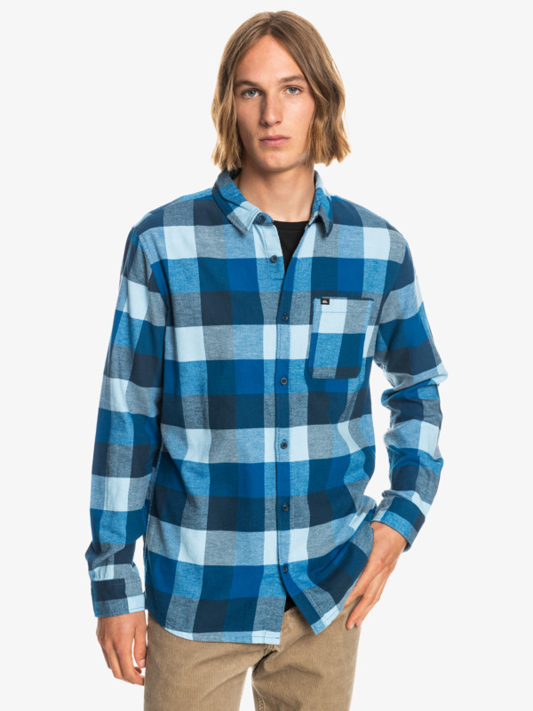 Motherfly Long Sleeve Flannel Shirt
