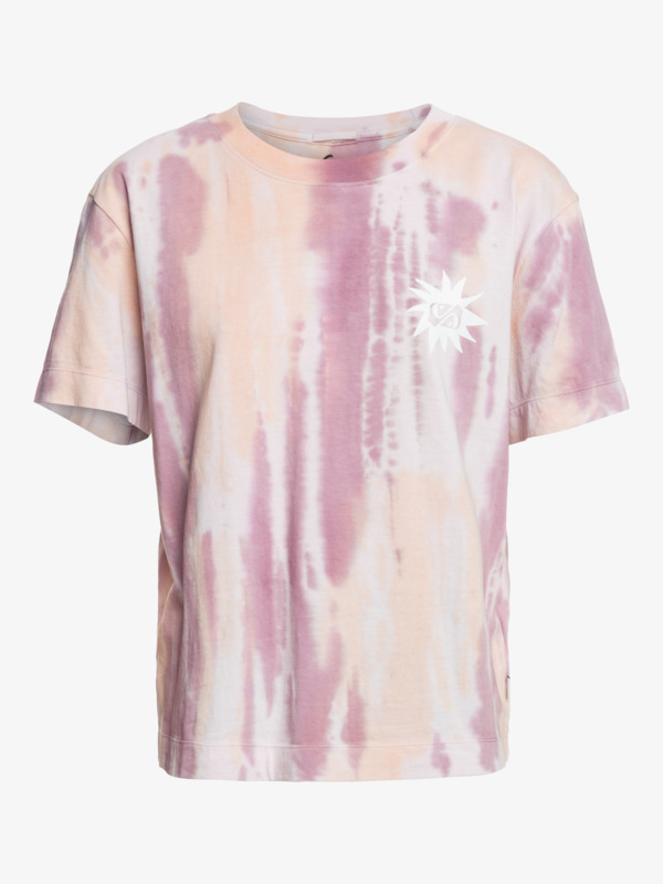 Quiksilver Womens Cropped Tie-Dye T-Shirt