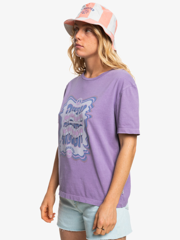 Quiksilver Womens Hippie Band Organic T-Shirt