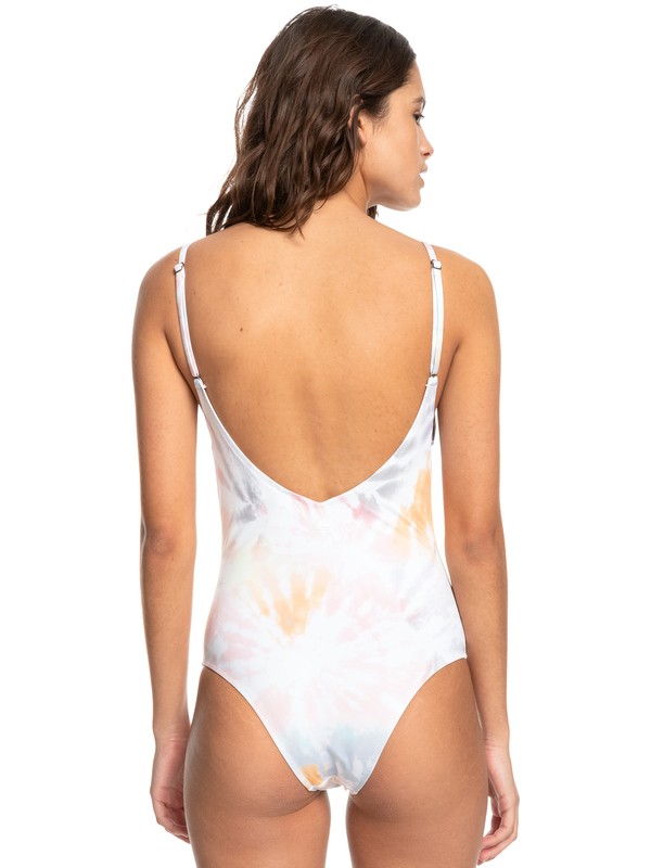 Quiksilver Womens Classic V-Neck One Piece Swimsuit