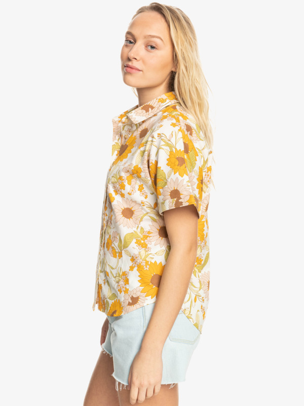 Quiksilver Womens Sundaze Trip Short Sleeve Shirt