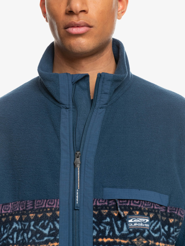Go First High Neck Zip-Up Fleece Jacket